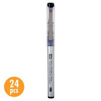 CTG, Roller Ball Pens, 8 inches, Black, 24 Pieces