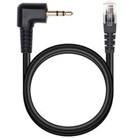 Male 2.5mm to Male RJ9 / RJ10 Sub-Mini Audio Adapter Cable for Amplifier or Wireless Receiver Base Station,8800-00-75