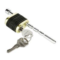 Connor Adjustable Trailer Lock - Brass Coupler Lock 1615230