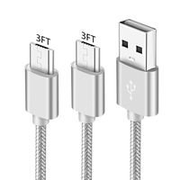 Micro USB Power Charger Cord for Samsung J7/Prime/Sky Pro/Star/Perx/J7 V/2015 2016 2017 2018/Neo/Refine/Max/Halo/J8/J6/J3,Galaxy Tab 3 4 A E S S2 7.0 8.0 9.7 10.1,Fast Charging Charge Cable Wire 3FT