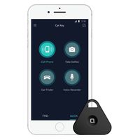 nonda iHere Key Finder, Phone Finder, Car Finder, Selfie Remote and Voice Recording Rechargeable Bluetooth Tracker for iPhone 4S/5/6/6S, iPad, Samsung Galaxy S5/S6/Note 4 and More (Gen 4)