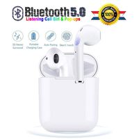 Wireless Earbuds Bluetooth Headphones Sweatproof Sports with Headset Charging Case Mini Size HD Stereo in-Ear Noise Canceling Earphones with Mic for Phone iOS Android Smart Phone