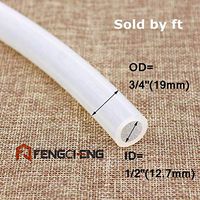 Casavidas Silicone Tubing 1/2" ID x 3/4" OD, food grade, homebrew hose