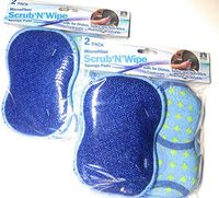 Microfiber Two '2 packs' Sponge Pads