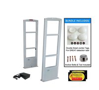 Double Door - 6 feet Wide Retail Store EAS RF 8.2 MHz Anti Theft Security Antenna System Combo
