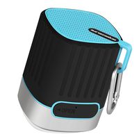 BREEZELIFE Portable Bluetooth Speaker4.2 Waterproof IPX4,SOS Alarm LED Camping Lights with 10 Hour Playtime,Rugged Shockproof Shower Speaker