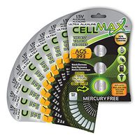 CellMax, AG5 Alkaline Button Battery - 3-Piece x 10