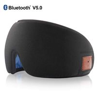 Bulypazy Sleep Mask Headband Headphones, Bluetooth V5.0 Wireless Sleep Headphones Built-in HD Speakers and Mic with Heart Relaxation, Unique Gifts for Men/Women/Dad/Mom/Boys/Girls