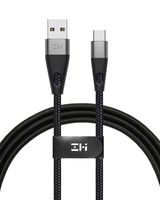 [6.6ft Black] ZMI Hi-Tension USB-C to USB Cable, Braided