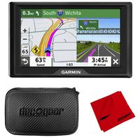 Garmin Drive 52 5" GPS Navigator with Traffic Alerts and 7" EVA Case Bundle