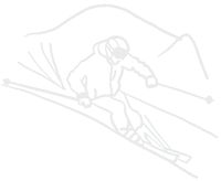 hBARSCI Mountain Ski Slope Vinyl Decal - 5 Inches - for Cars, Trucks, Windows, Laptops, Tablets, Outdoor-Grade 2.5mil Thick Vinyl - White