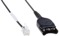 Sennheiser Enterprise Solutions CSTD 08 (005365) Standard Headset Connection Cable, Easy Disconnect to Modular Plug RJ 9, Coiled Cord, Code 08. for Direct Connection of Specific Phones