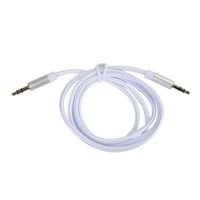 Aux Cable stargoldenbell Audio Cable 3.5mm Male to Male Auxiliary Audio Cable Aux Cord Headphone Cable for Car/Auto Stereo Speakers Headphones Mp3 Player iPhone iPod iPad Android Computer Mac PC,White