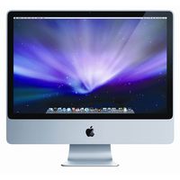 Apple iMac MB418LLA Intel Core 2 Duo E8135 X2 2.66GHz 4GB 640GB 24",Black (Renewed)