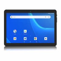 Android Tablet 10 Inch, 5G WiFi Tablet, 16 GB Storage, Google Certified, Android 8.1 Go, Dual Camera, Bluetooth, GPS - Black