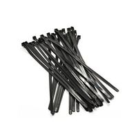 Vanki 30pcs 300mm Releasable/Reusable Plastic Zip Cable Wire Tie for Organization/Management