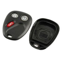 Case Shell Key Fob Keyless Entry Remote fits 2003-2006 Chevy Tahoe Suburban Silverado Avalanche Equinox SSR / GMC Sierra Yukon / Cadillac Escalade / Hummer H2 / Pontiac Torrent / Saturn Vue (LHJ011)