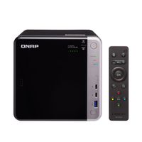 QNAP TS-453BT3-8G-US 4-Bay Thunderbolt 3 NAS. Intel Celeron Apollo Lake J3455 Quad-core CPU, 8GB RAM, SATA 6Gb/s