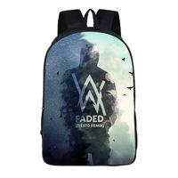 Alan Walker Backpack Book Bag Laptop Backpack for School Travel Summer Camp 2