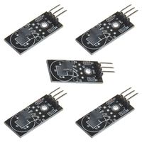Anmbest 5PCS DS18B20-55℃ to +125℃ Single-Bus Digital Temperature Sensor Module for Arduino