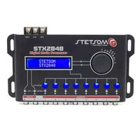 Stetsom STX2848-8 Way - Dynamic Crossover and Equalizer 15 Band Sound Processor