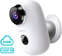 Wireless Outdoor Security Camera, CONICO 1080P Rechargeable Battery Security Camera with 2-Way Talk,Wi-Fi IP Camera with Motion Detection Night Vision, Cloud Storage