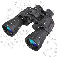 J-Deal 20x50 Powerful Binoculars, Durable Full-Size Clear Binoculars, Compact Folding, Waterproof, Frogproof, for Adult and Kids, Outdoor Hunting Bird Watching Travel Sightseeing Sports Games Concerts