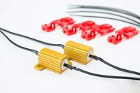 SYLVANIA - Load Equalizer 10 Watt (at 12.8V) - Interior Lights Load Resistor for LED Light Bulbs, Corrects Hyper Flash & Bulb Out Warning (Pack of 2)