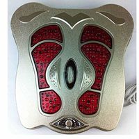 JMung'S Foot Massager Soften Stiff Muscles Improve Circulation Infrared Therapy Pain Relief Treatment Automatic Electric Feet Massager for Toes Relieved at Home and Office