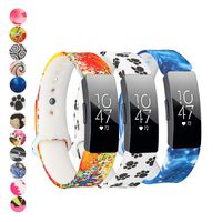 Tkasing Compatible with Fitbit Inspire/Inspire HR/Ace 2 Band,Soft Silicone Strap Replacement Wristband Replacement for Fitbit Inspire HR