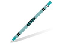 Crayon Style Apple Pencil Skin 3M Premium Vinyl 3M overlaminate (1st Generation, Teal)
