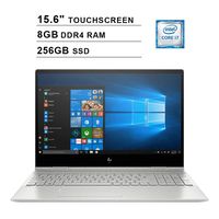 2019 HP Envy X360 2-in-1 15.6 Inch FHD Touchscreen Laptop (Intel Quad Core i5-8265U up to 3.9 GHz, 8GB RAM, 256GB SSD, Intel UHD 620, Bluetooth, WiFi, HDMI, Windows 10)