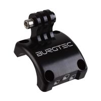 Burgtec Enduro MK2 Faceplate with Go Pro Mount, 31.8mm - Black