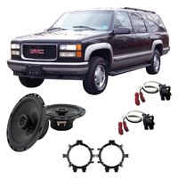 Compatible with GMC Suburban 1995-1999 Front Door Replacement Harmony HA-R5 Speakers New