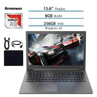 Lenovo, Ideapad Premium 15.6" Laptop Notebook Computer 2019 Newest, AMD A9-9425 Up to 3.7GHz, 8GB RAM, 256GB SSD, DVD-RW, Wi-Fi, Bluetooth, Webcam, USB 3.0, HDMI, Windows 10 W/ 29.9 Value Accessories