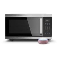 Introducing Amazon Smart Oven, a Certified for Humans device - 4-in-1 convection oven, microwave, air fryer, and food warmer, plus Echo Dot