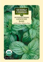 Seeds of Change Certified Organic Genovese Basil