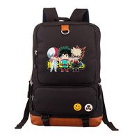 Anime My Hero Academia Printed Student School Bag Travel Laptop Backpack