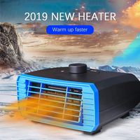 12V Portable Car Heater or Fan, Mosunx 120W Cooling Car Space & Fast Heating Defrost Defogger Space Automobile Windscreen Fan (Blue, for General Car(Not Suitable for Trucks))