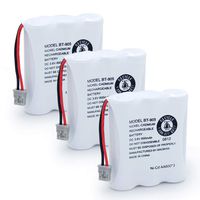 BAOBIAN BT-905 Rechargeable Cordless Handset Phone Battery for BT905 BT-800 BBTY0663001 BT-1006 BBTY-0444001 BP-800 BP-905 3.6v 600mAh Ni-CD (3 Pack BT905)