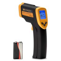 Etekcity Infrared Thermometer Lasergrip 749 Digital Laser Temperature Gun Non-Contact IR Thermometer-58℉~1022℉ (-50℃～550℃), Standard Size, Yellow and Black