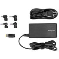 Targus 90W AC Semi-Slim Universal Laptop Charger with 6-Foot Cable, Includes 5 Power Tips Compatible with Major Brands: Acer, ASUS, HP, Compaq, Dell, Toshiba, Gateway, IBM, Lenovo, Fujitsu (APA50US)