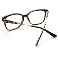 Jnadeoo Blue Light Blocking Glasses for Women, Lightweight TR90 Class Frame Clear Lenses for Eye Protection, Anti Eyestrain, Headache, Help Sleep Better Computer Gaming Glasses(Brown Marble Color)