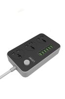 LDNIO SC3604 Power Strip with 3 AC Sockets + 6 USB Ports