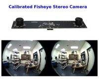 CaliCam Fisheye Stereo Camera, Pre-calibrated, Depth Sensor, Dynamic FoV & Image Size