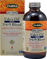UDO’s Triple Omega 3-6-9 DHA Oil Blend, 8.5 oz - Non-GMO & Gluten Free