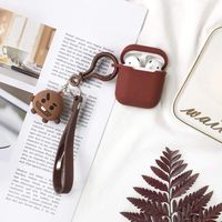 Chutoral Kpop BTS AirPods Case, Cute Shockproof Drop Proof AirPods Charging Case Cover, Compatible with Apple AirPods 1&2(Shooky)