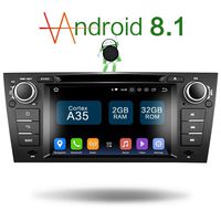Amaseaudio Upgrade Android 8.1 32GB ROM 7 Inch TFT LCD 1-Din Online Navigating Car Stereo Auto Radio Mirrorlink WiFi GPS for BMW E90