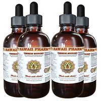Tension Support Liquid Extract, Tension Relief Herbal Supplement Tincture, Herbal Supplement, Hawaii Pharm, Made in USA, 4x4 fl.oz