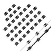 Smilife Adhesive Cable Clips, Wire Organizer Clips for Car, Home and Office, 120 Pack